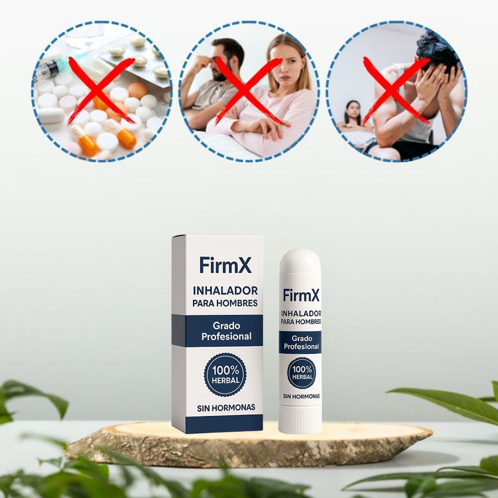FirmX Inhalador | Erecciones duras como una roca en 5 minutos