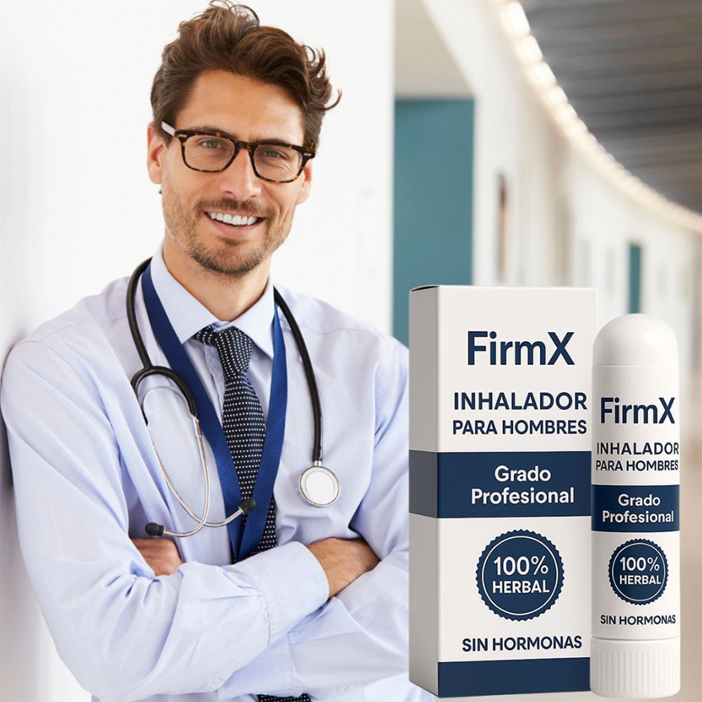 FirmX Inhalador | Erecciones duras como una roca en 5 minutos